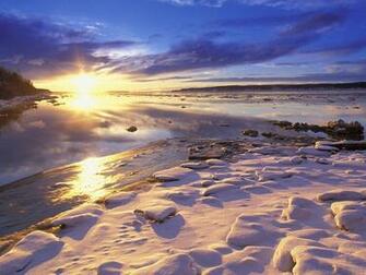 Sunset Wallpaper In Alaska