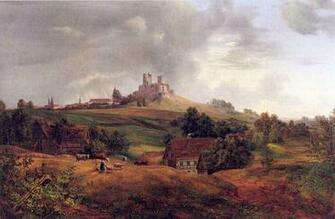German Castle Wallpaper Paintings