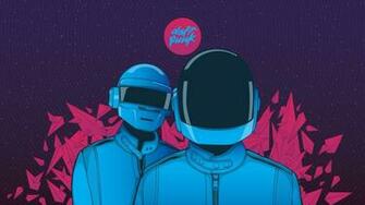 Daft Punk Dark Art Wallpaper