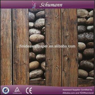 Wood Wallpaper Natural 3d Stone