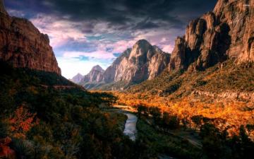Zion National Park Wallpaper Nature