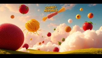 Cloudy With A Chance Of Meatballs Wallpaper