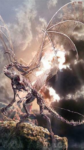 Zombie Dragon iPhone Wallpaper S 3g