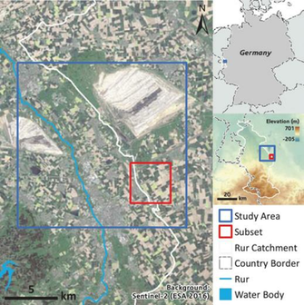 Location Of The Study Site Image Background Sentinel