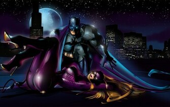 Cartoons Wallpaper Batman Catwoman In Gotham
