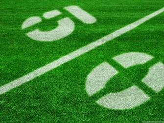 American Football Pitch Desktop High Definition Wallpaper