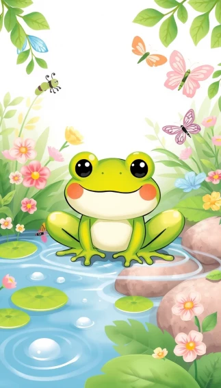 Keroppi Wallpaper