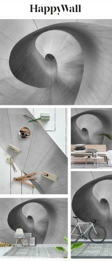 Curves Wall Mural In Curved Walls Murals