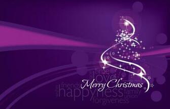 Purple Christmas Background