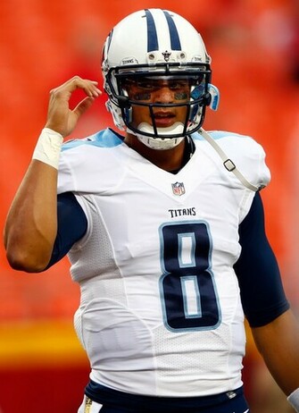 Marcus Mariota Quarterback Of The Tennessee Titans