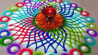 Diwali Rangoli HD Wallpaper Design For