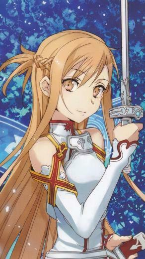 Anime Female iPhone Wallpaper