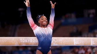 Watch Simone Biles Bronze Medal Performance On Balance Beam