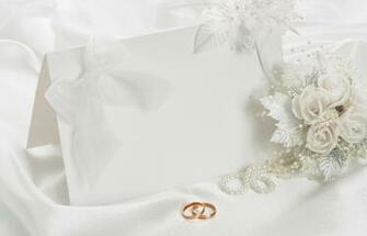 Elegant Wedding Invitation Wallpaper HD