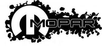 Mopar Logo Splat Left