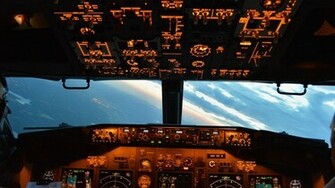 Boeing Aircraft Aviation Cockpit Wallpaper