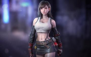 Tifa Lockhart Final Fantasy Remake 4k Wallpaper