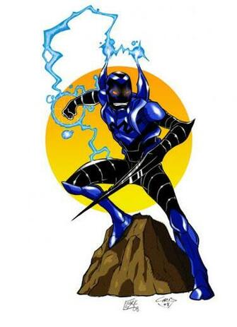 Blue Beetle Color Collab By Comicninja