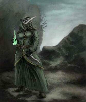 Darkest Dungeon Plague Doctor HD Desktop Wallpaper