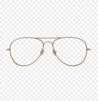 March Transparent Aviator Glasses Png Image With