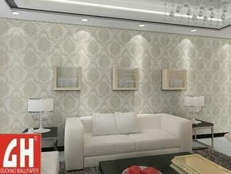European Style Decorative Soundproof Wallpaper Murals