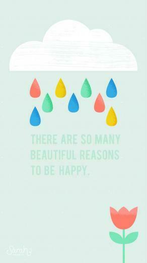 With Calendar iPhone Home Screen Wallpaper Quote