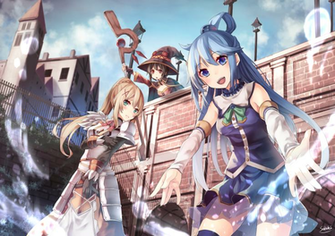Aqua Konosuba HD Wallpaper Background Image