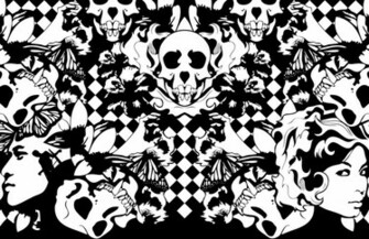 Bones Background Texture Photo Skull And