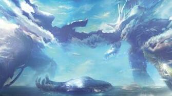 Clouds Landscape Xenoblade Chronicles Wallpaper HD Desktop