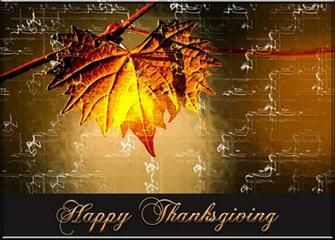 Happy Thanksgiving Leaves Wallpaper HD WallscreenHD