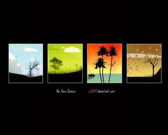 Four Season Change Desktop Wallpaper Selections