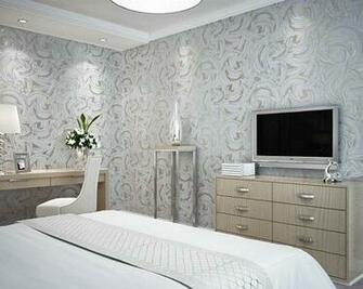 The New Modern Home Decoration Silver Grey Abstract Graffiti Wallpaper