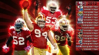 49er Wallpaper Schedule 2a By Sanfran49er Fan Art