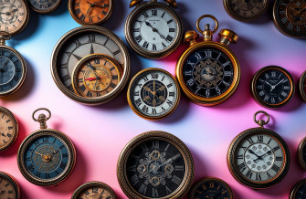 Time Zone Clock Wallpaper