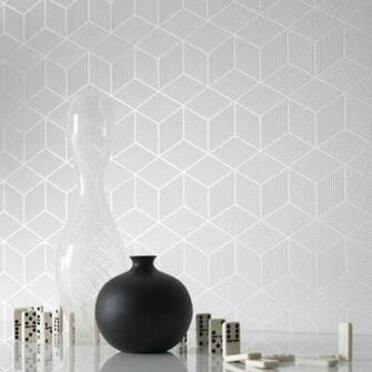Exclusive Inspiring Black And White Wallpaper Designs With 3d Layouts