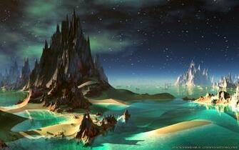 Fantasy Planets Landscape Pics About Space
