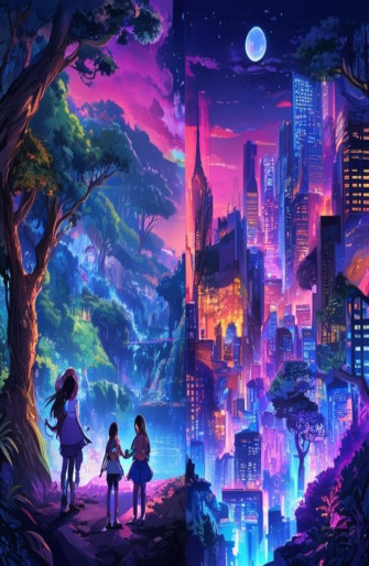Anime Dual Monitor Wallpaper