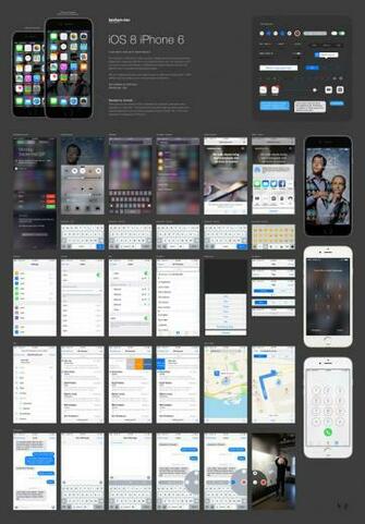 Ios Gui Psd For iPhone Graphicburger