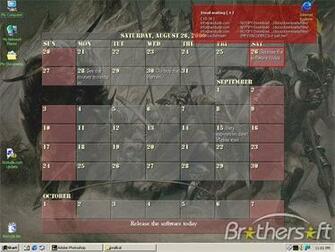 Desktop Wallpaper Calendar