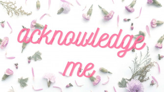 Acknowledge Me Wallpaper