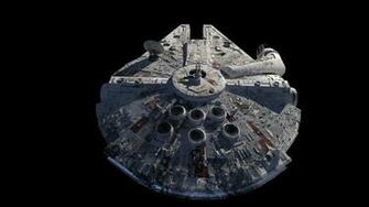 Millenium Falcon Back 3d By Teonardo