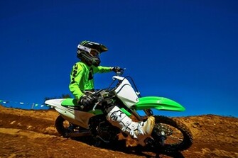 Kawasaki Kx85 Motocross Dirtbike Wallpaper