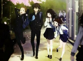 Hyouka Main Members HD Wallpaper Background Image