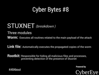 Cybereye On Cyberbytes Stuxnet