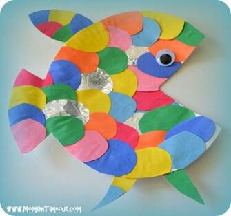 The Rainbow Fish Book Activities Crafts And Snack Ideas