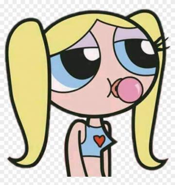Girlpower Powerpuffgirls Teenager Bubbles Powerpuff Girls