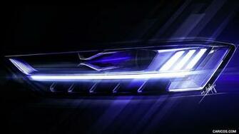 Audi A8 Wallpaper Car Sketches Headlights