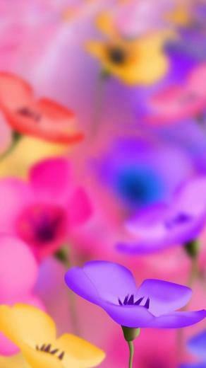 Home Colorful Galaxy S4 Wallpaper HD