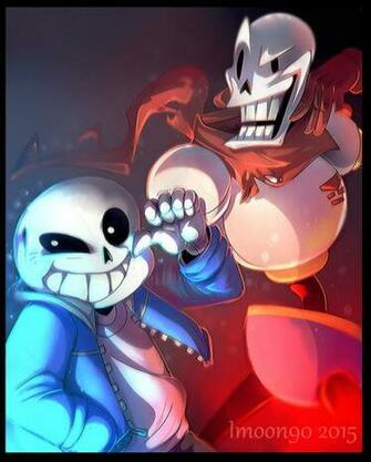 Sans And Papyrus By Imoon90
