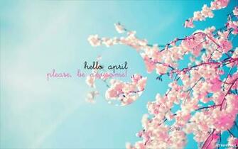 April Hello Spring Image On Favim